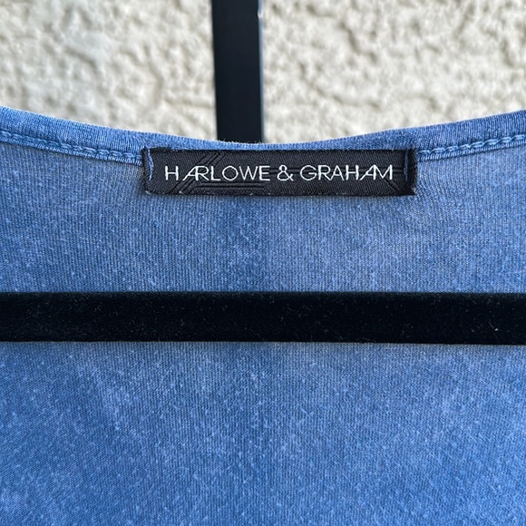 Harlow & Graham Twist Front T-Shirt - Picture 2 of 11
